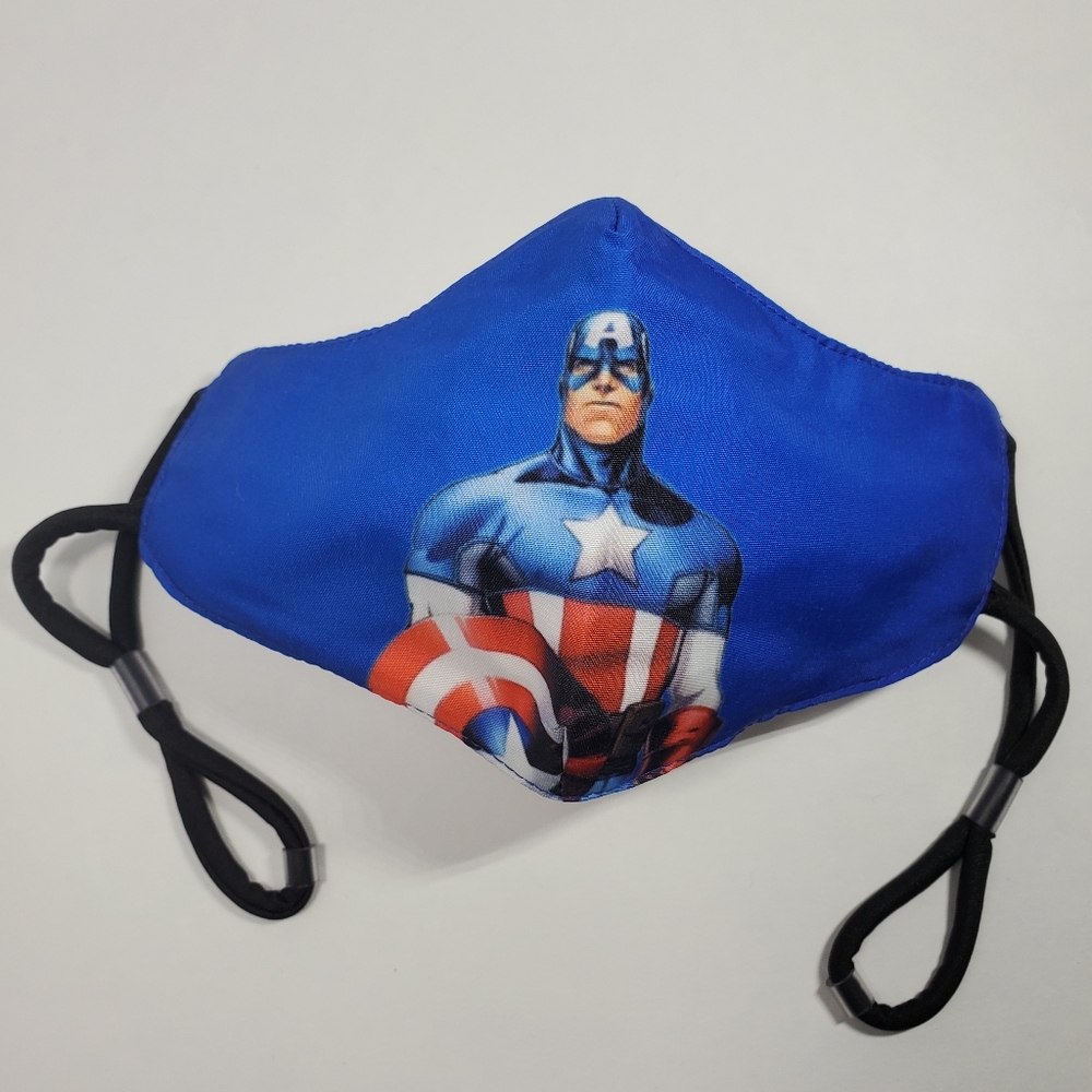 Captain America Mask for kids 2-8